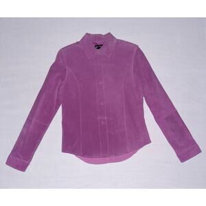 Pink Vintage Leather Jacket